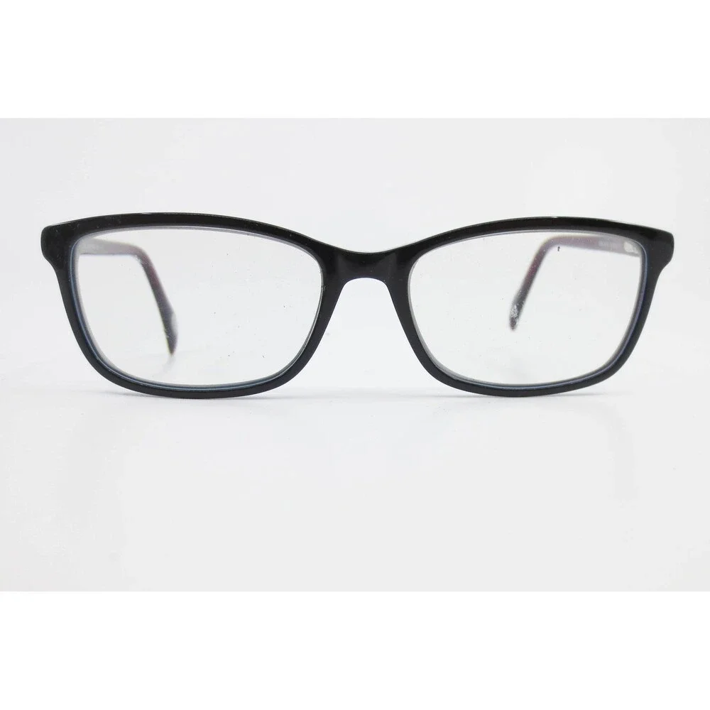 Laura Ashley Lily2 Dark Mauve Rectangular Eyeglasses Frames 53-16-135 PU 35605
